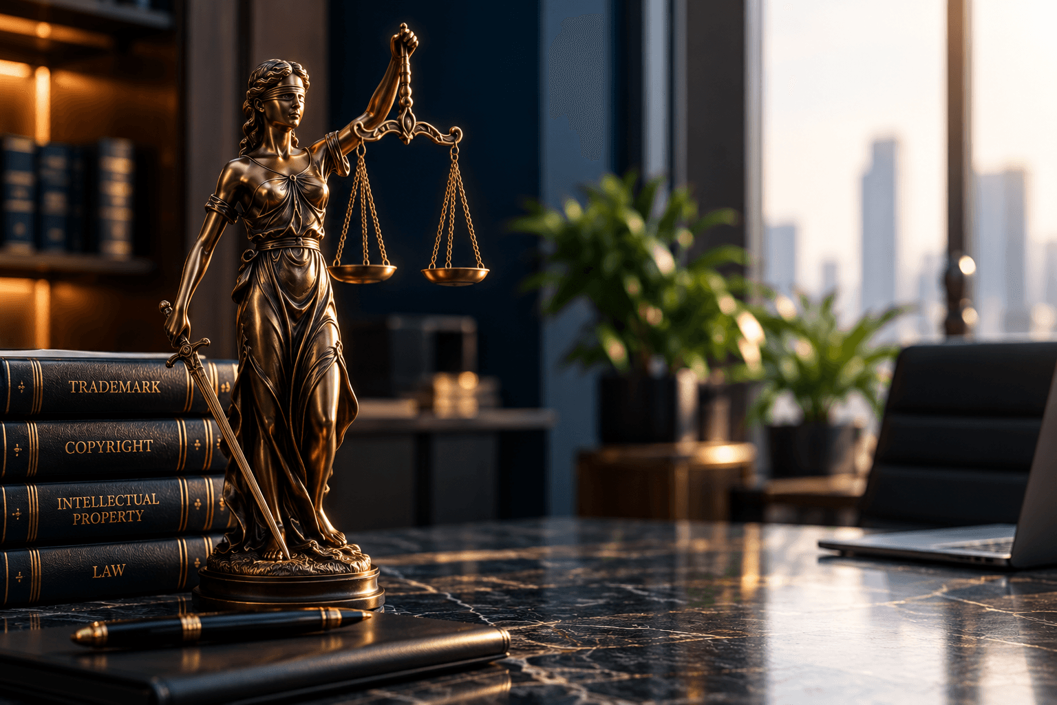 Law firm consultation and intellectual property